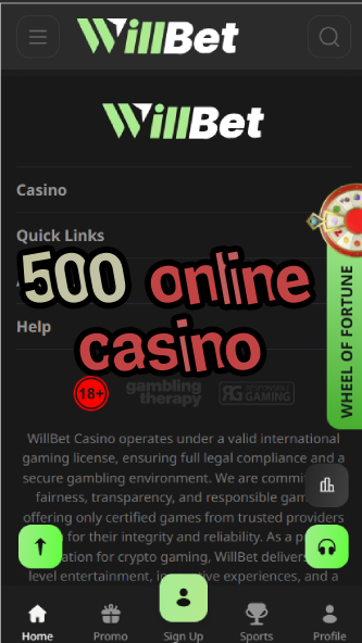 500 Online Casino - Premium Casino Experience-casinoorder.vip